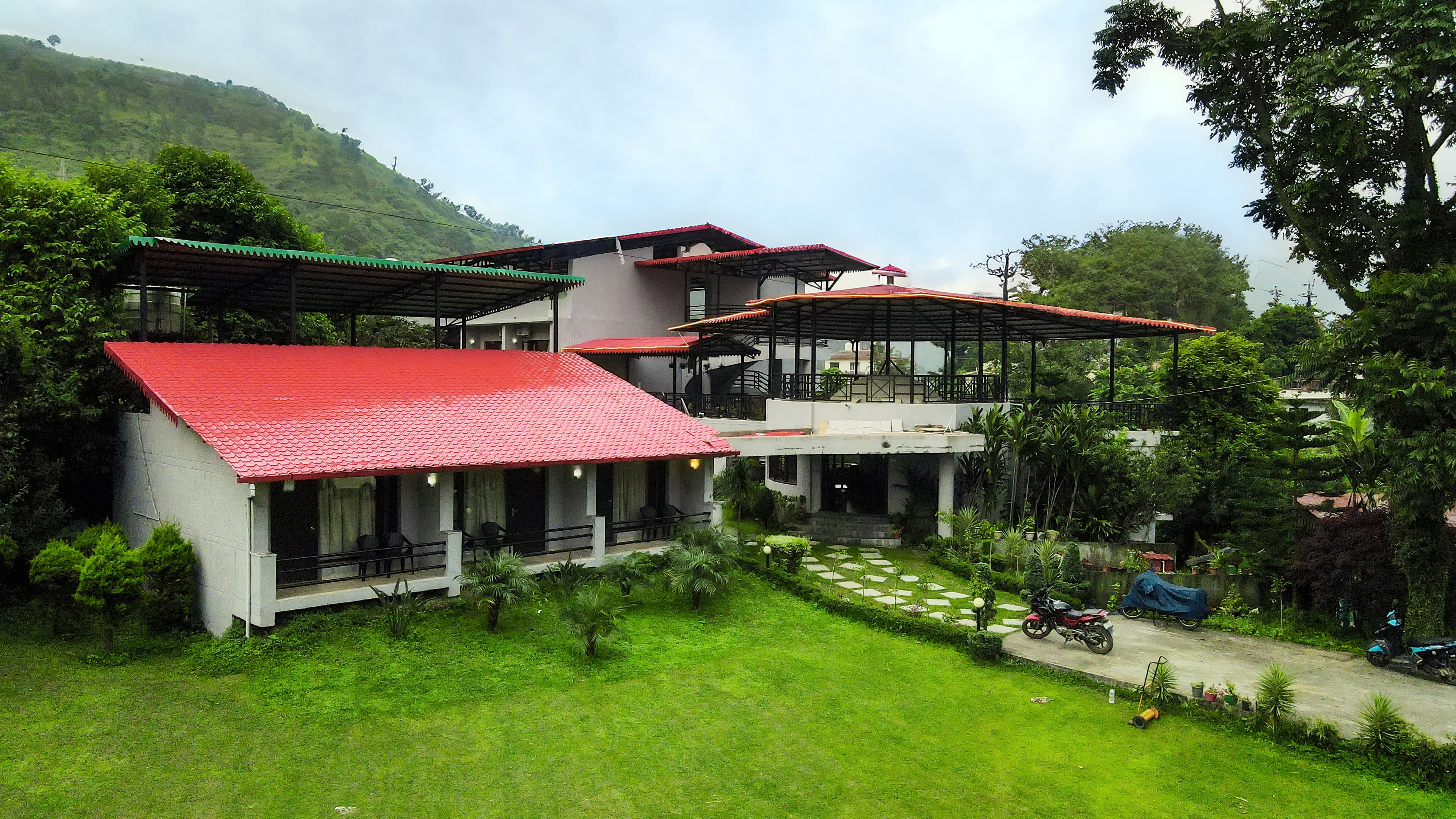 Aerial view of The Palm Resort